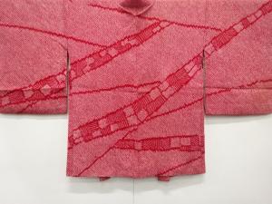 アンティーク　本総絞り　抽象模様　絵羽織